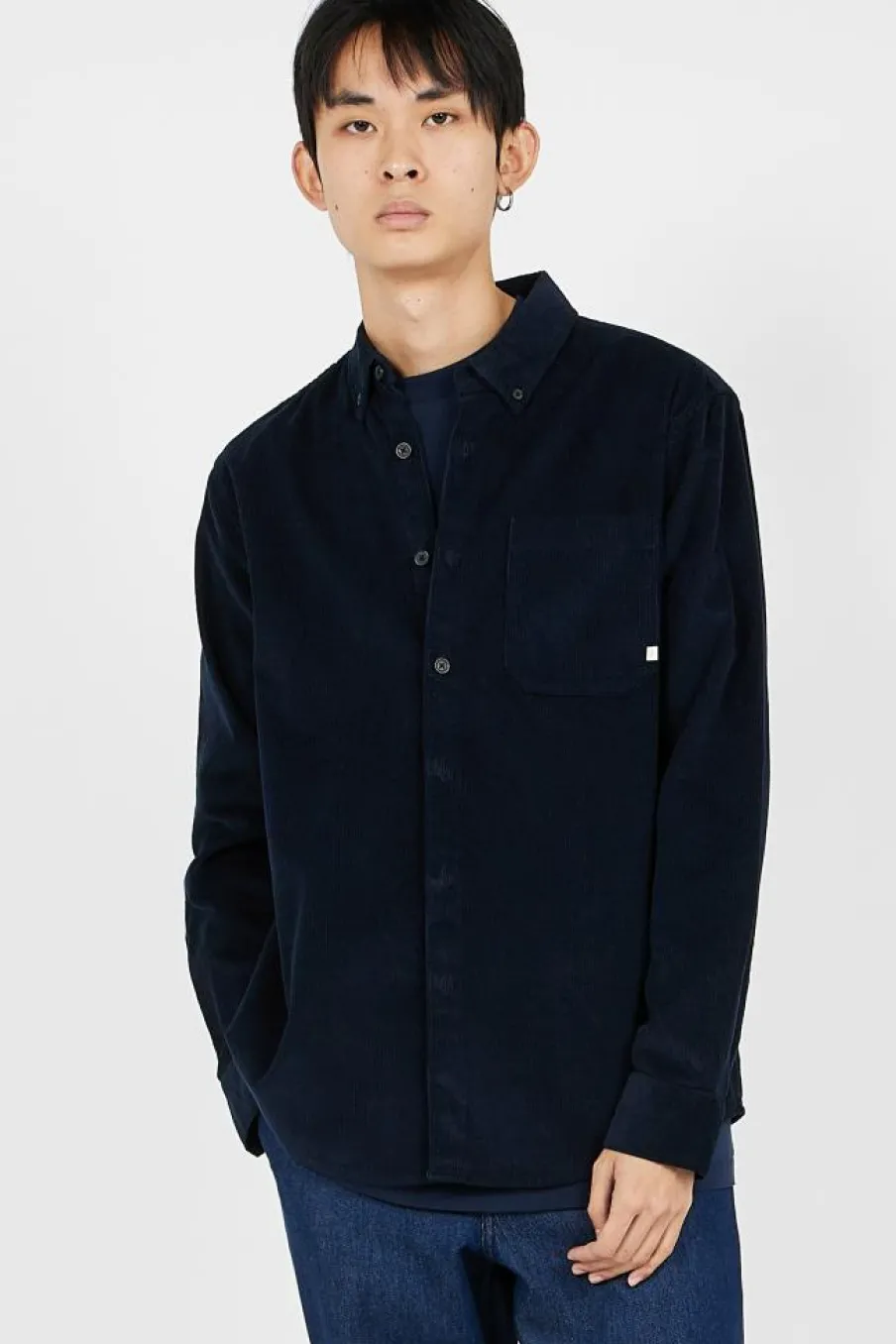 SPENCER LS - Chemise | Bleu*FARAH Best