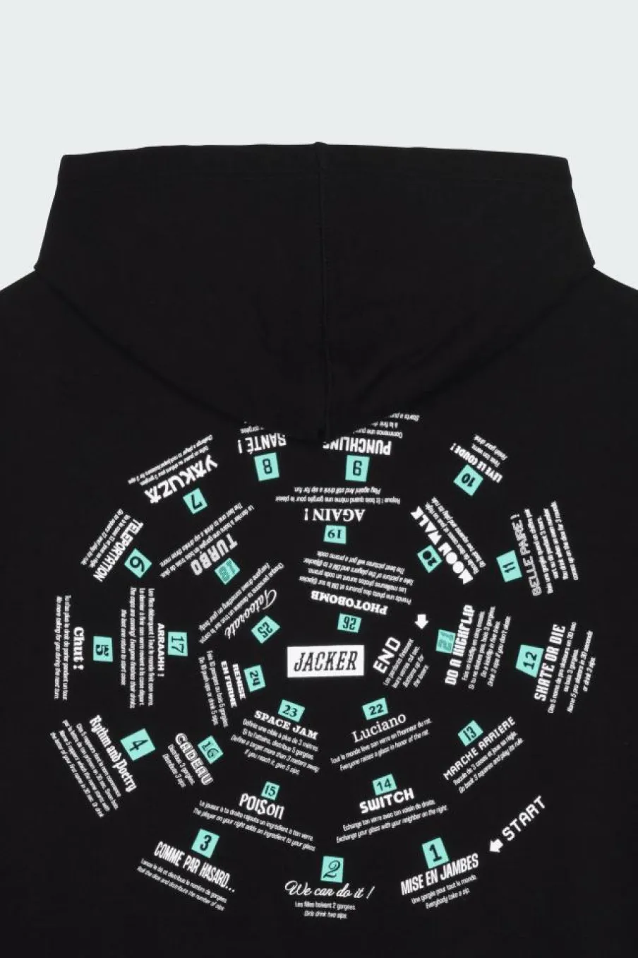 SPIRAL GAME - Hoodie | Noir*JACKER Outlet