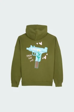 SPREAD LOVE - hoodie | Vert*TEALER Outlet