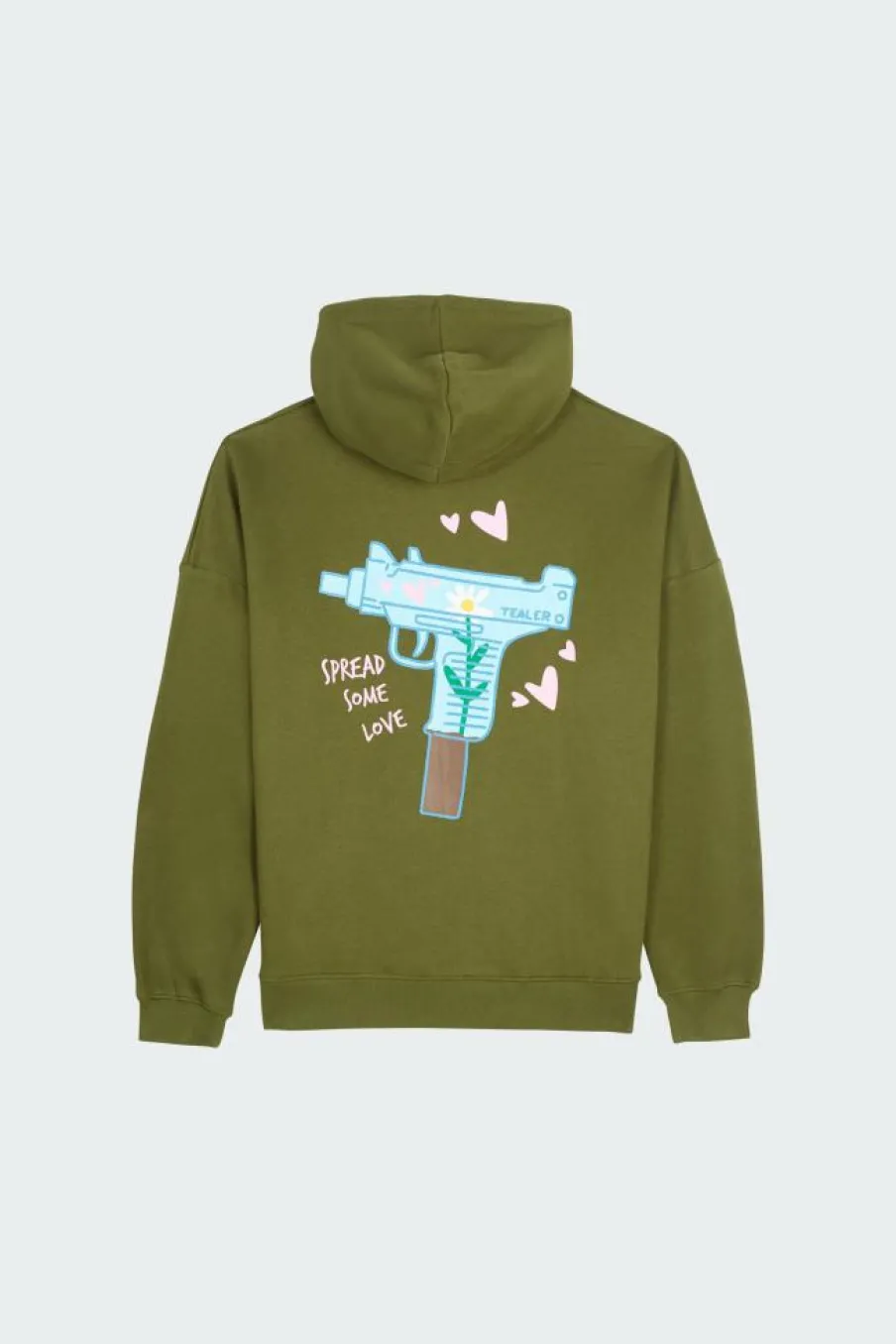 SPREAD LOVE - hoodie | Vert*TEALER Outlet