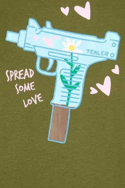 SPREAD LOVE - hoodie | Vert*TEALER Outlet