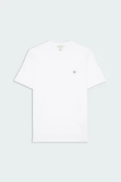 SS BADGE 30S JERSEY - T-shirt | Blanc*CALVIN KLEIN Hot