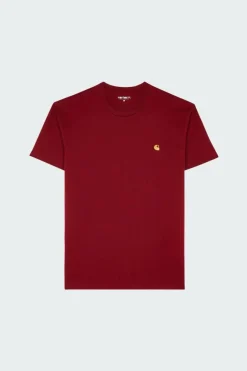 S/S Chase T-Shirt - T-shirt | Rouge*CARHARTT WIP New