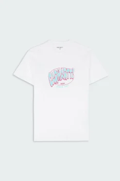 S/S Hot Script T-Shirt - T-shirt | Blanc*CARHARTT WIP Online