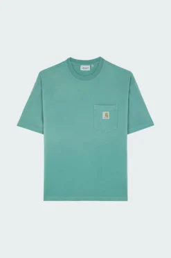 S/S Hudson Pocket T-Shirt - T-shirt | Vert*CARHARTT WIP Clearance