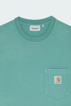S/S Hudson Pocket T-Shirt - T-shirt | Vert*CARHARTT WIP Clearance