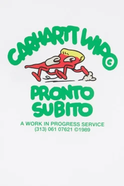 S/S Pronto T-Shirt - T-shirt | Blanc*CARHARTT WIP Outlet