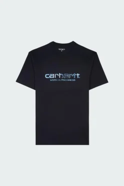 S/S Solar Chrome Script T-Shirt - T-shirt | Bleu*CARHARTT WIP Sale