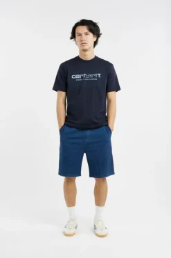 S/S Solar Chrome Script T-Shirt - T-shirt | Bleu*CARHARTT WIP Sale