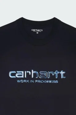 S/S Solar Chrome Script T-Shirt - T-shirt | Bleu*CARHARTT WIP Sale
