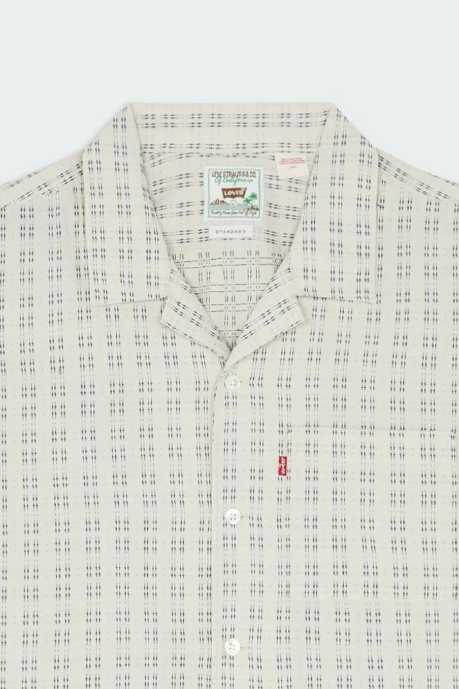 SS SUNSET STANDARD CAMP - Chemise | Beige*LEVI'S Clearance