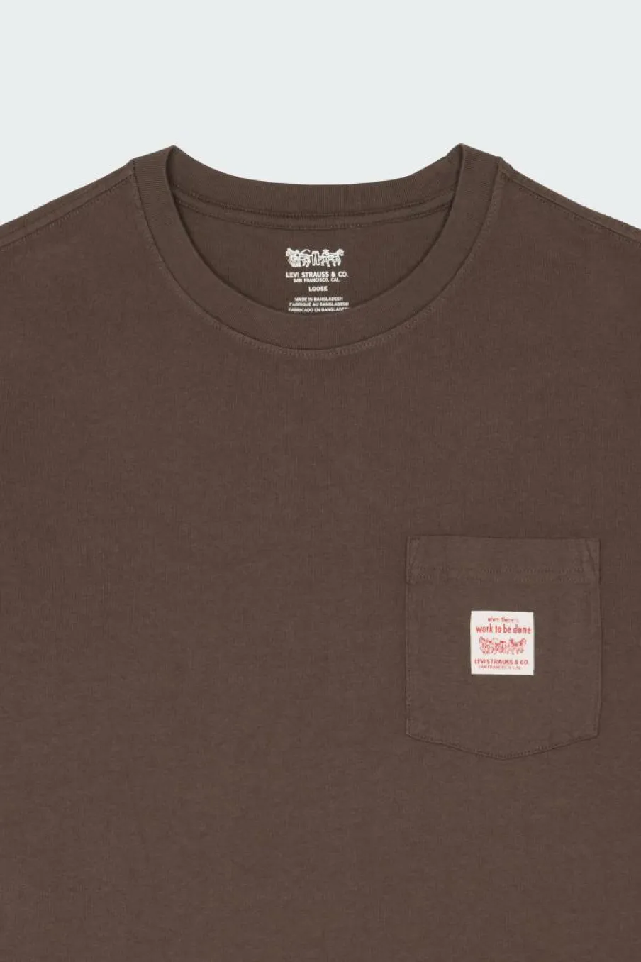 SS WORKWEAR TEE - T-shirt | Marron*LEVI'S New
