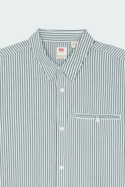 SS ZANDT CROPPED SHIRT - Chemise | Vert*LEVI'S Best