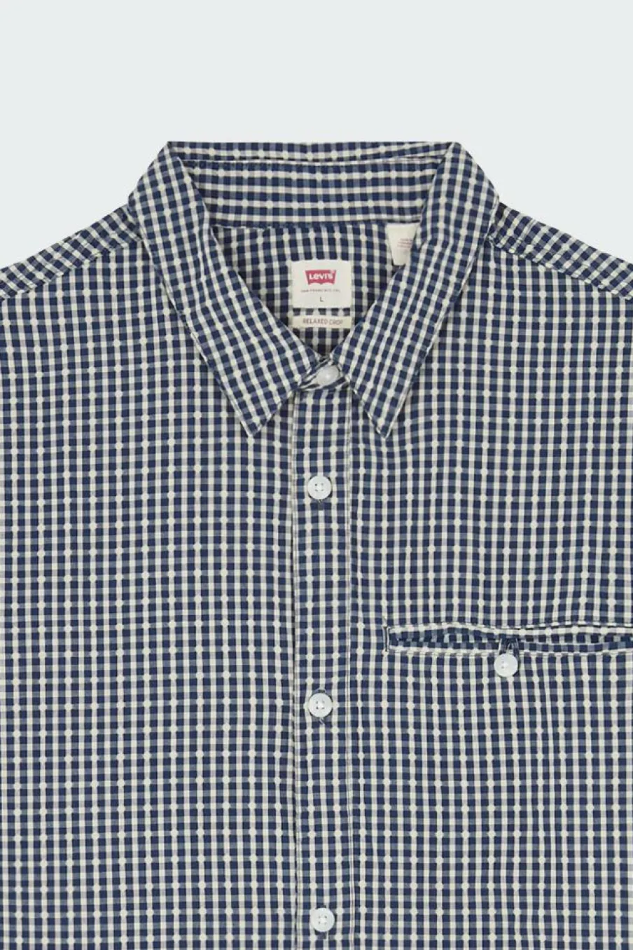 SS ZANDT CROPPED SHIRT - Chemise | Bleu*LEVI'S Discount