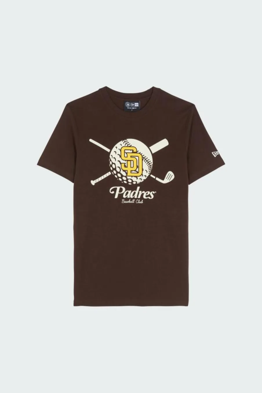 SSTEE FAIRWAY153 - T-shirt | Marron*NEW ERA Hot