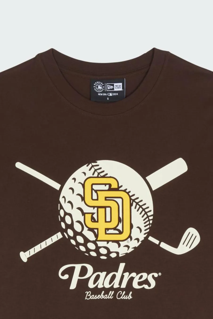 SSTEE FAIRWAY153 - T-shirt | Marron*NEW ERA Hot
