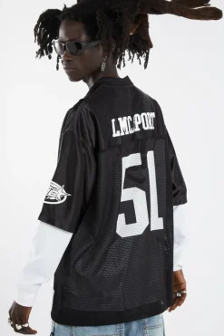 STAR FOOTBALL JERSEY - T-shirt | Vert*LOST MANAGEMENT CITIES Hot