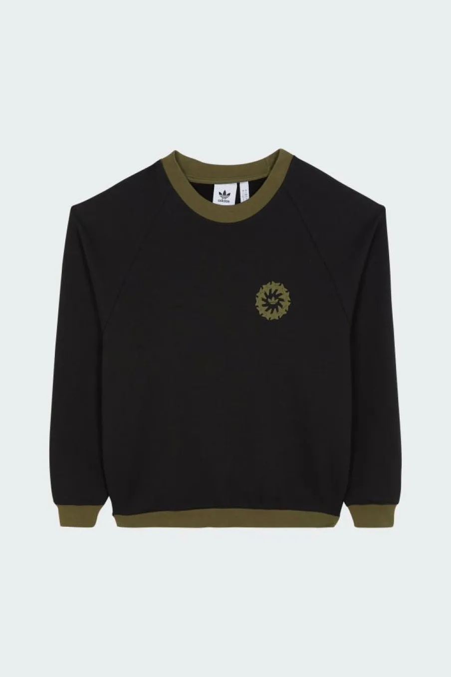 STAR WHEEL CREWNECK - Sweatshirt | Noir*ADIDAS ACTION SPORT New