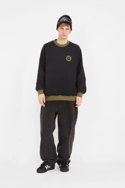 STAR WHEEL CREWNECK - Sweatshirt | Noir*ADIDAS ACTION SPORT New