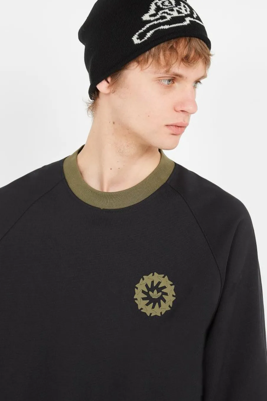 STAR WHEEL CREWNECK - Sweatshirt | Noir*ADIDAS ACTION SPORT New