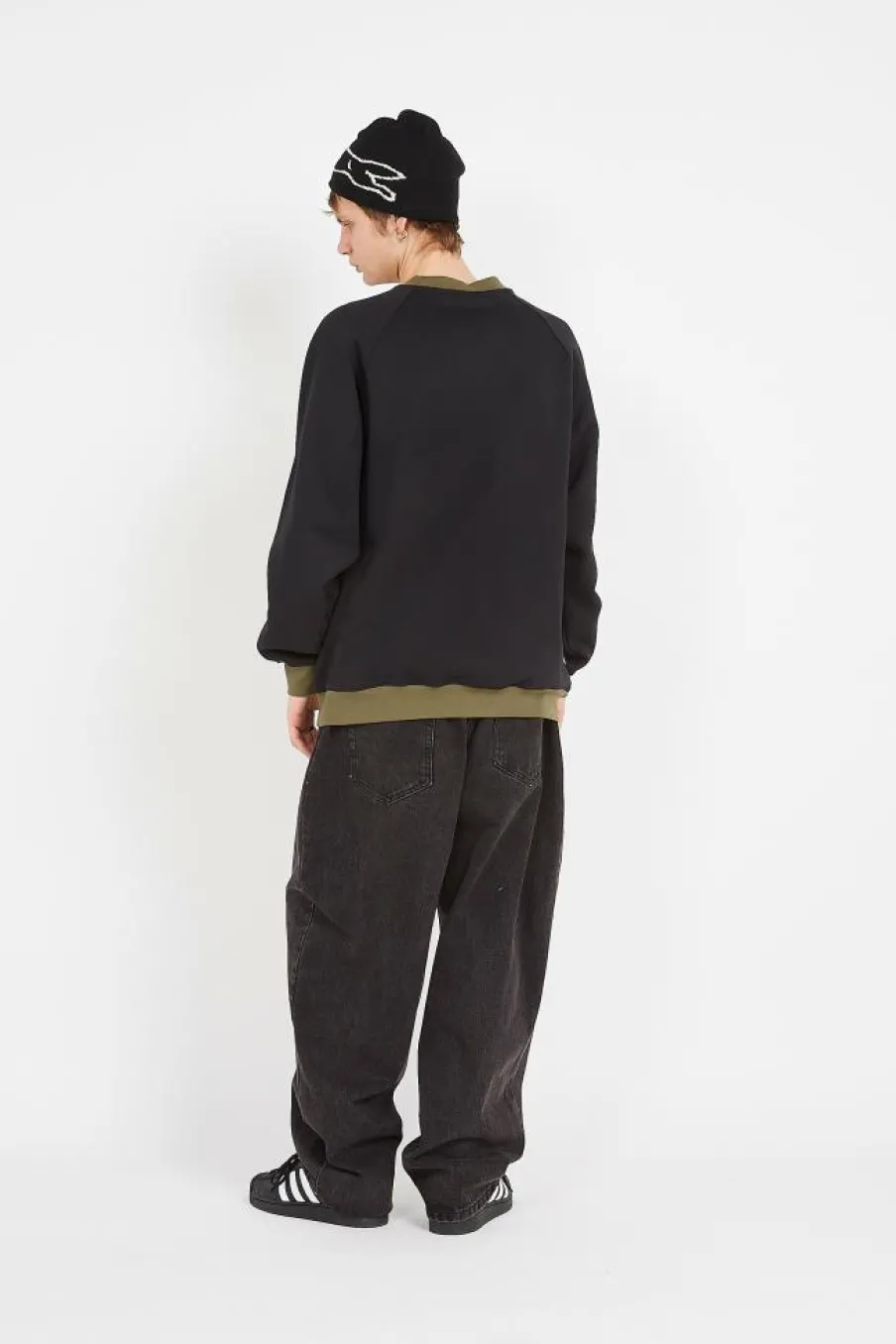 STAR WHEEL CREWNECK - Sweatshirt | Noir*ADIDAS ACTION SPORT New
