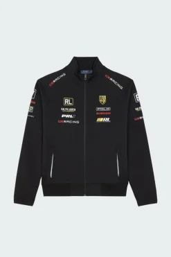 Stretch Double-Knit Track Jacket - Veste | Noir*POLO RALPH LAUREN