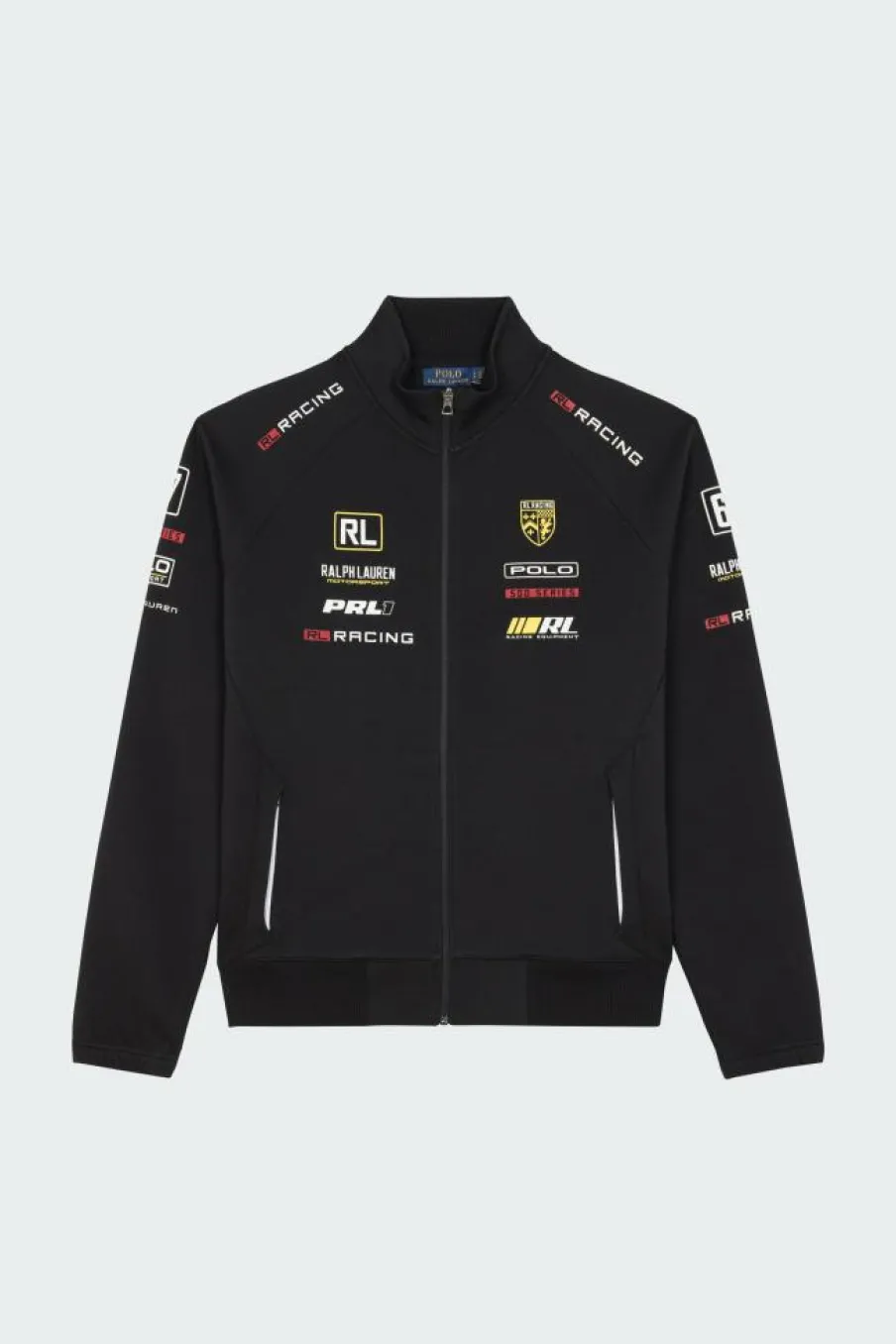 Stretch Double-Knit Track Jacket - Veste | Noir*POLO RALPH LAUREN