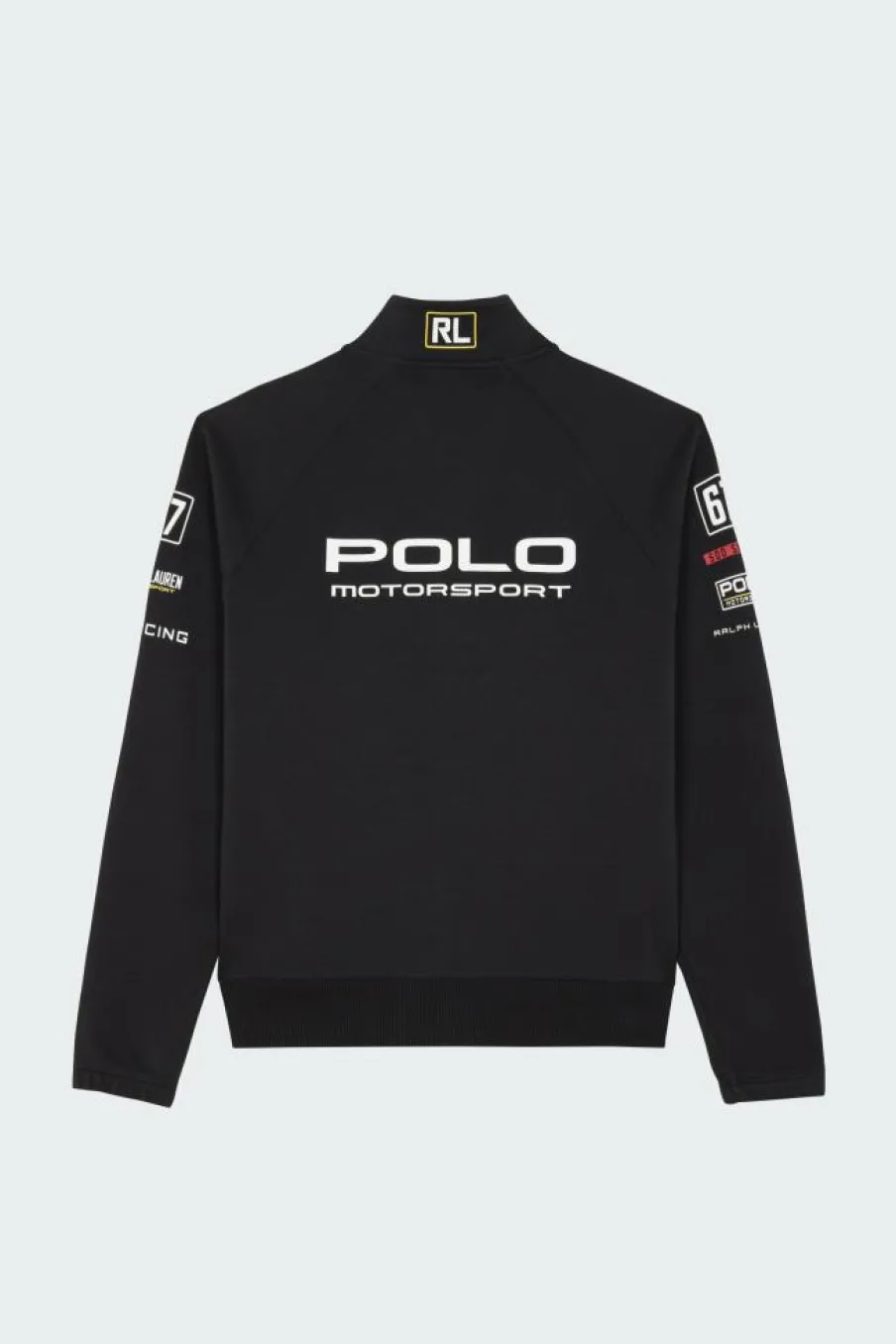 Stretch Double-Knit Track Jacket - Veste | Noir*POLO RALPH LAUREN