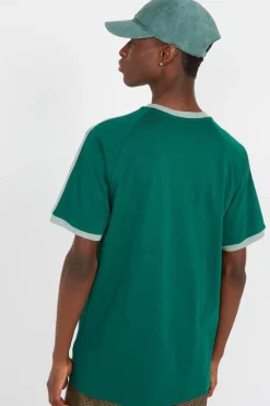 3-STRIPES TEE - T-shirt | Vert*ADIDAS New