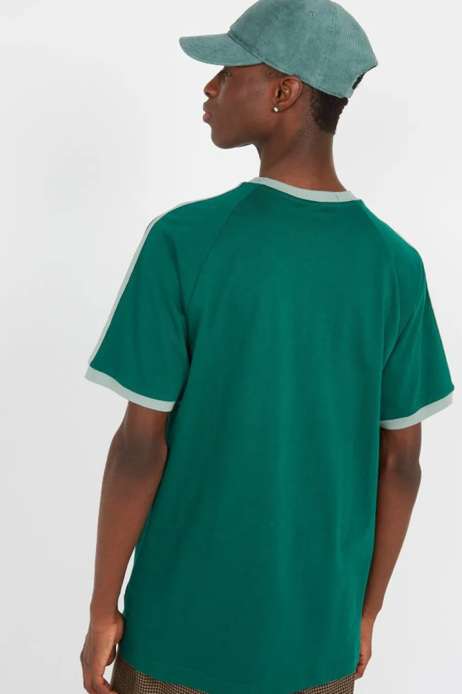 3-STRIPES TEE - T-shirt | Vert*ADIDAS New
