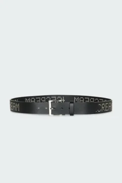 STUDDED LEATHER - Ceinture | Noir*ICE CREAM Outlet