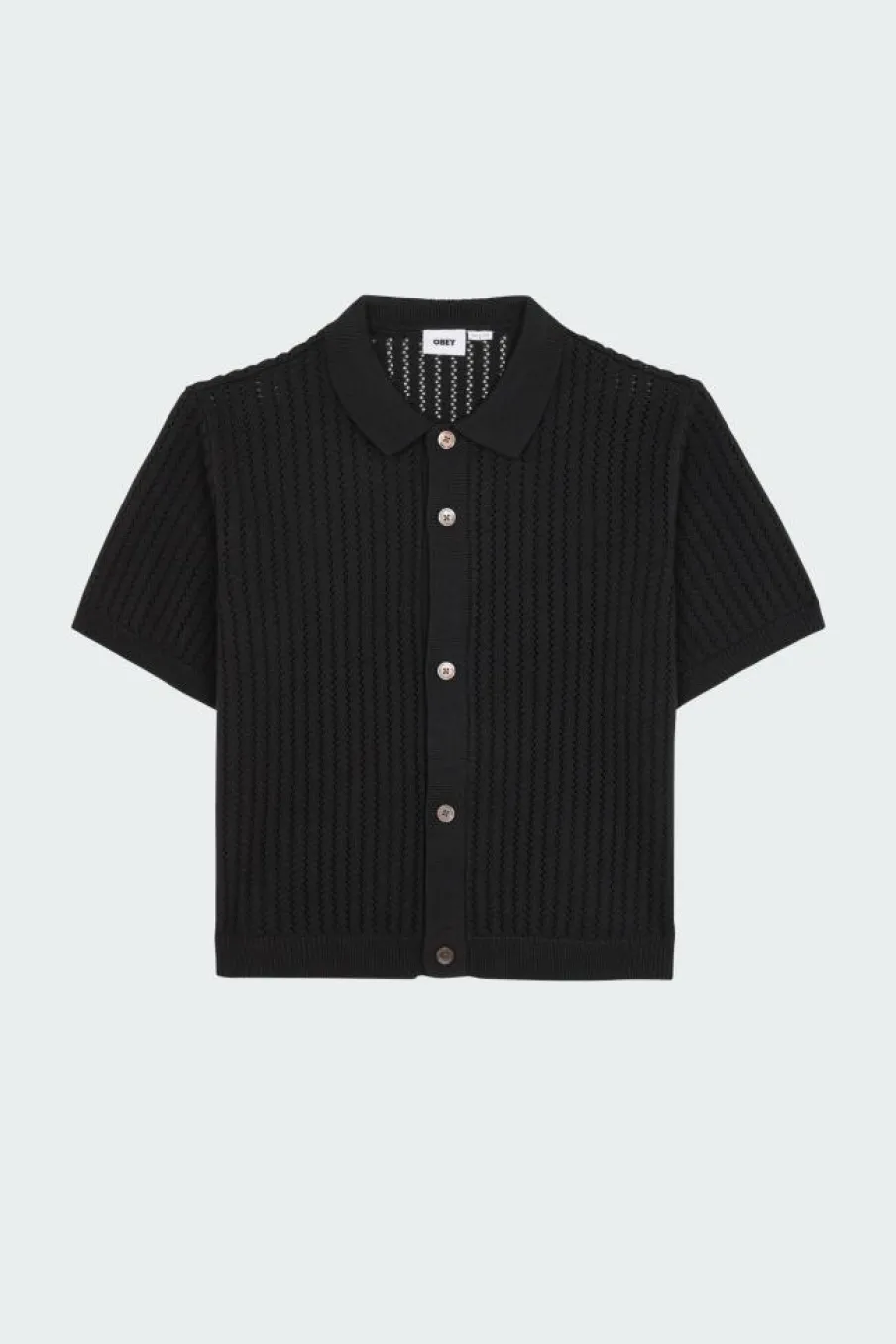 SW SHI DIB - Cardigan | Noir*OBEY Clearance