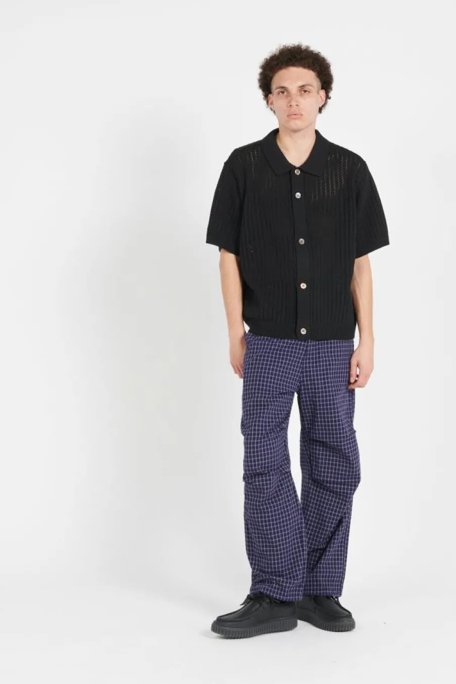 SW SHI DIB - Cardigan | Noir*OBEY Clearance