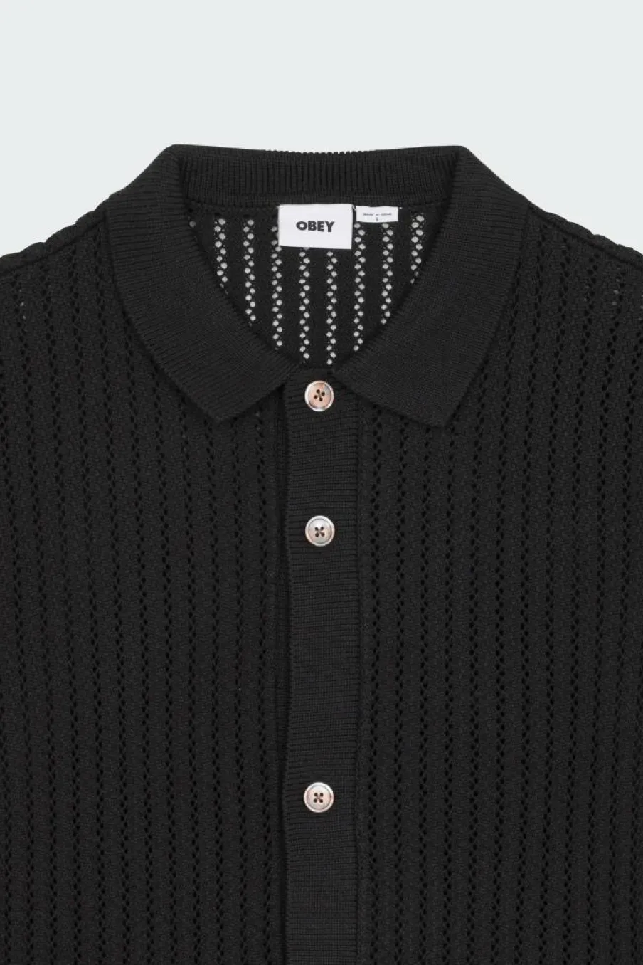 SW SHI DIB - Cardigan | Noir*OBEY Clearance