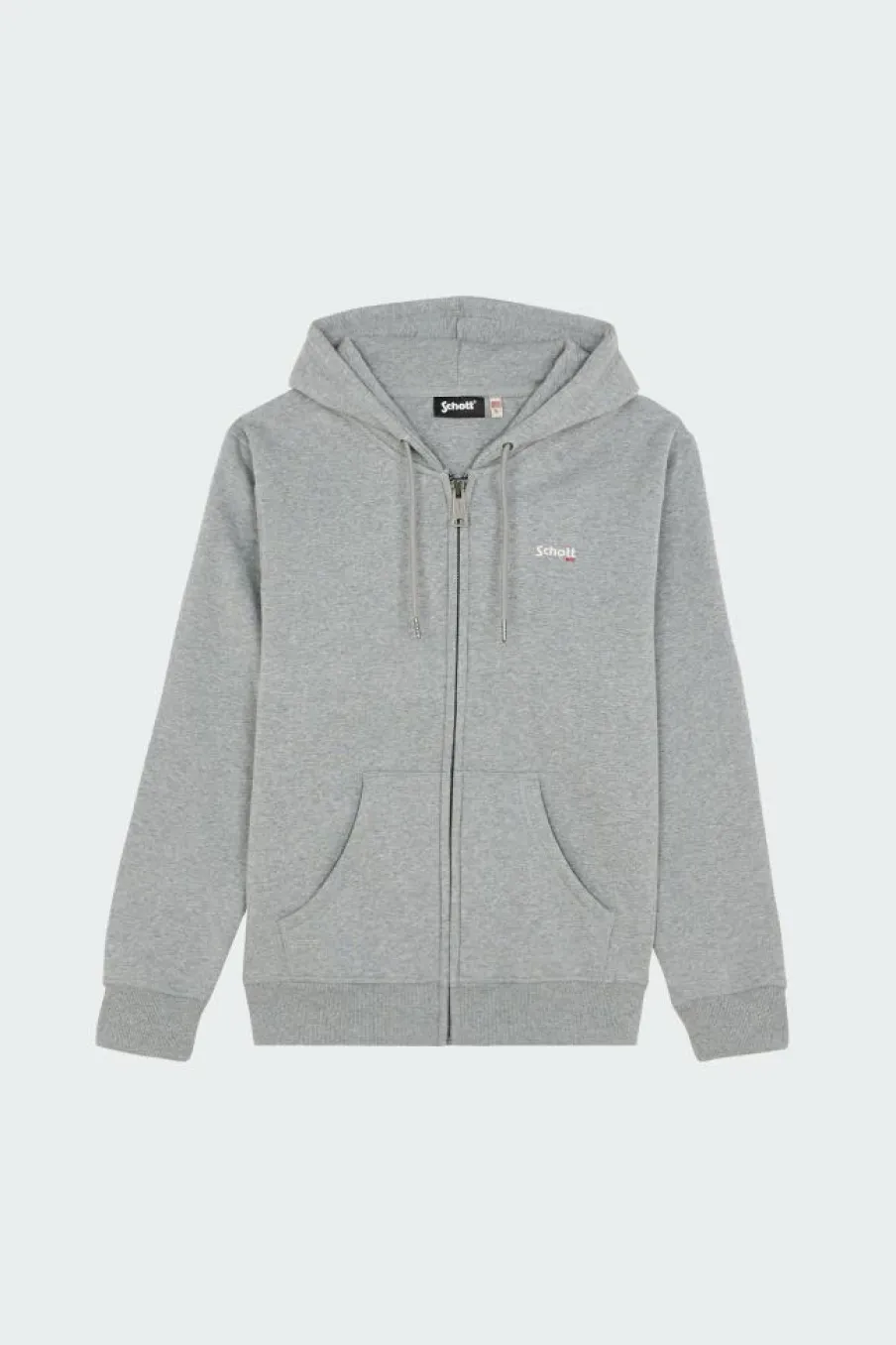 SWCASUAL3 - Hoodie zippé | Gris*SCHOTT Discount
