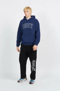 SWEA 112470195 INSTITE ETRA - Hoodie | Bleu*OBEY Discount