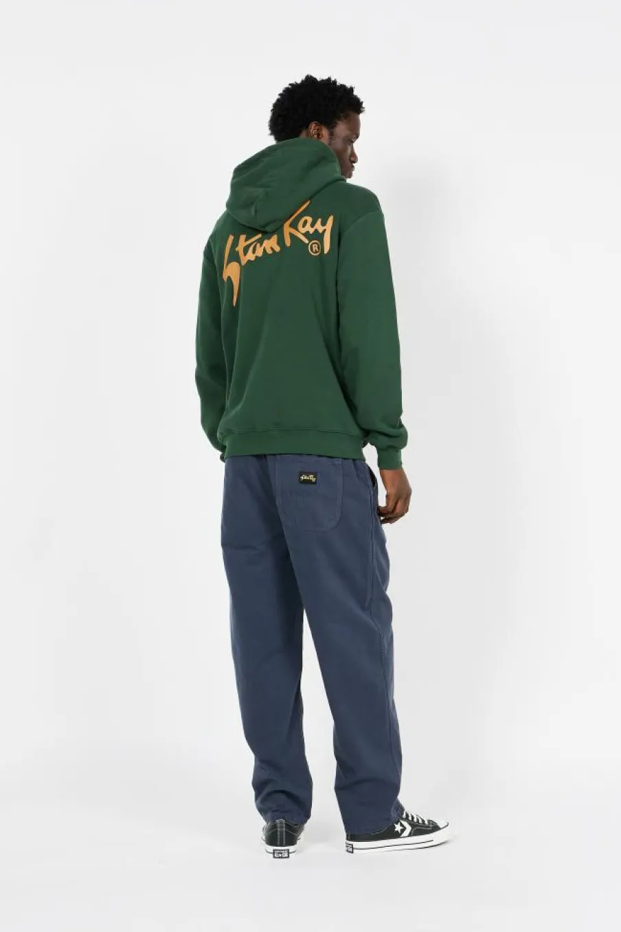 SWEA AW2314207 STAN OG HD PINE - hoodie | Vert*STAN RAY Sale