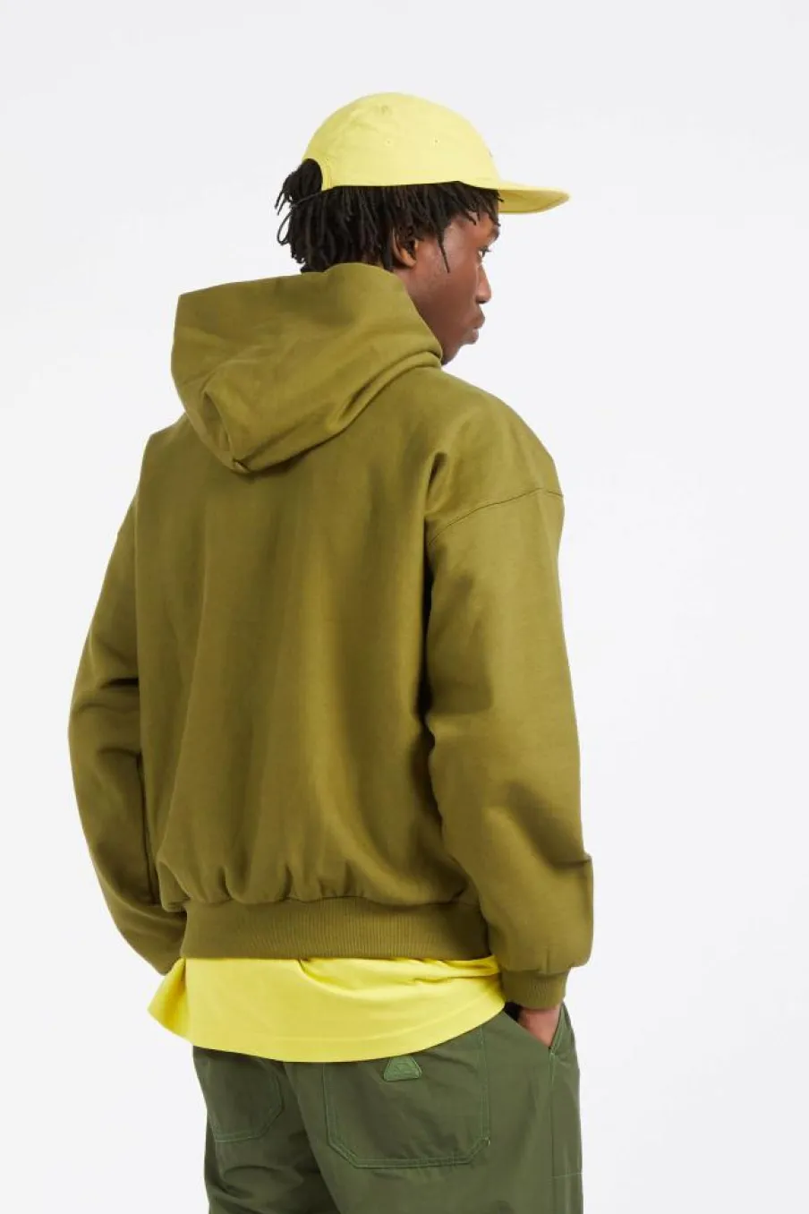 SWEAT BENTON HEAVYWEIGHT FLEECE - Hoodie | Vert*HUF Clearance