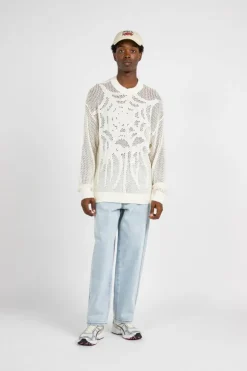 SWEATER SNATCH - Pull | Blanc*WASTED Discount