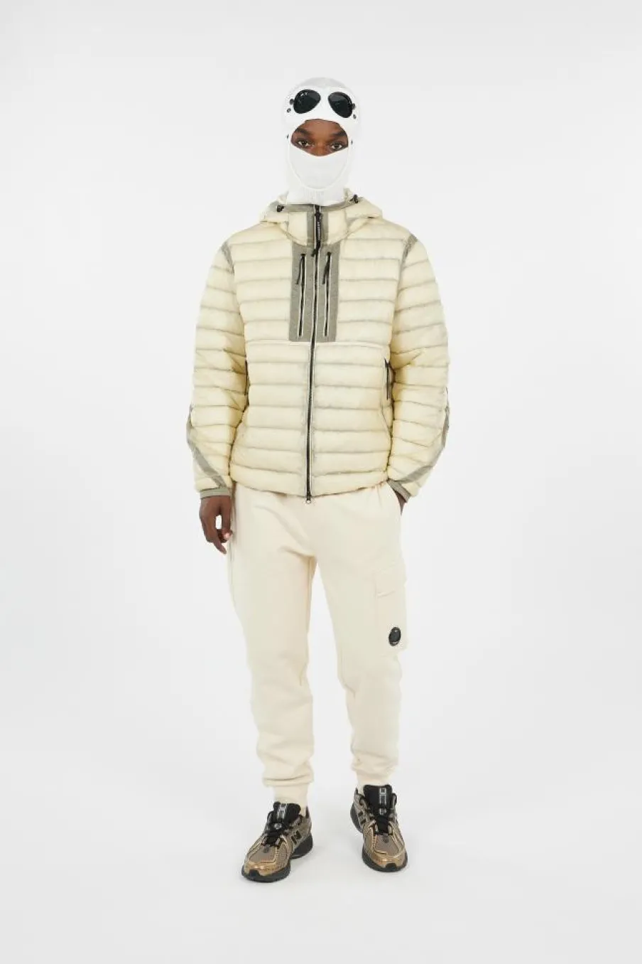 SWEATPANTS CARGO PANT IN DIAGONAL RAISED FLEECE - Pantalon de survêtement | Vert*C.P. COMPANY Online