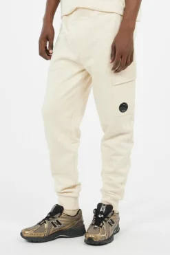 SWEATPANTS CARGO PANT IN DIAGONAL RAISED FLEECE - Pantalon de survêtement | Vert*C.P. COMPANY Online