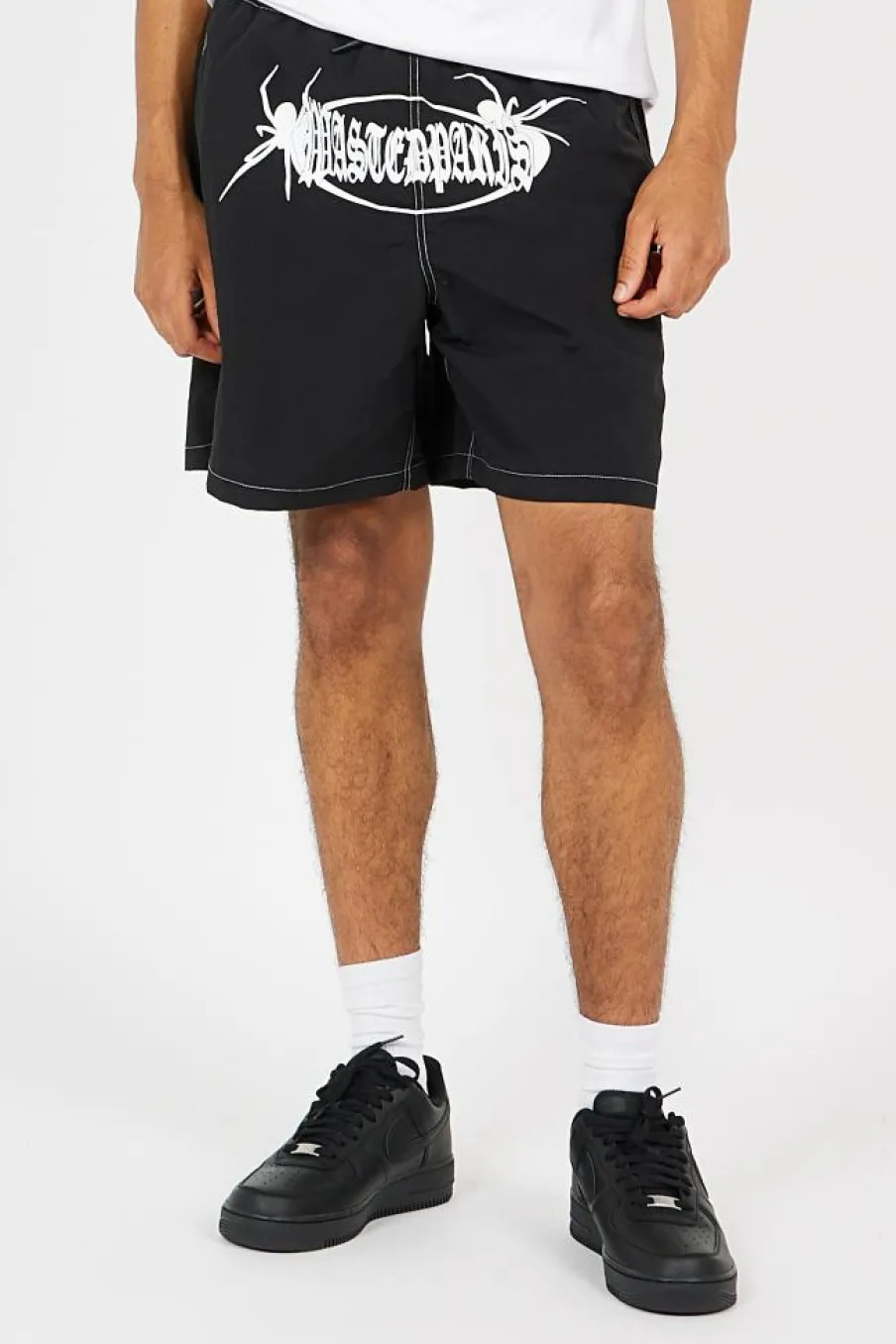 SWIMSUIT BOILER - Short de bain | Noir*WASTED Online
