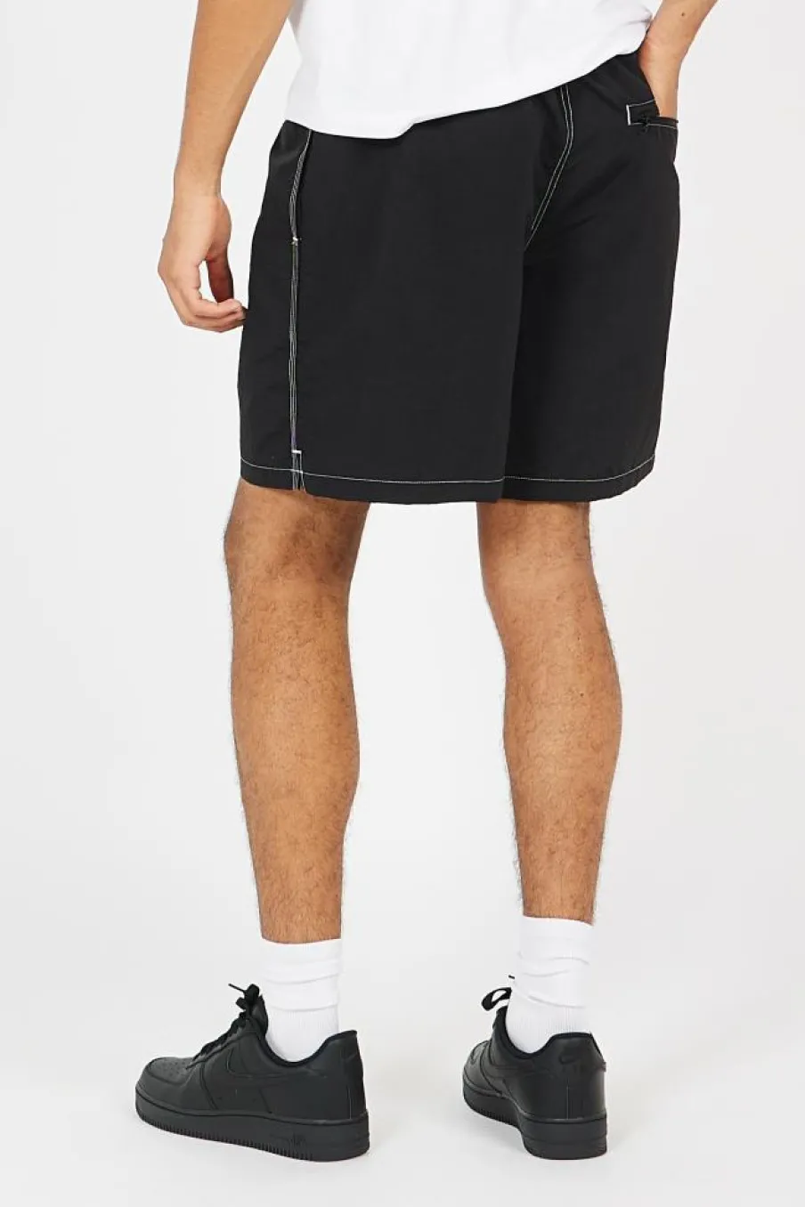 SWIMSUIT BOILER - Short de bain | Noir*WASTED Online