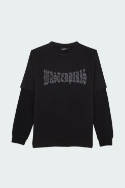 T-AGE LONDON - T-shirt | Noir*WASTED Clearance