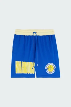 TEAM OG 2.0 FASHION SHORTS 7IN VINTAGE LOGO WARRIORS - Short | Bleu*MITCHELL & NESS