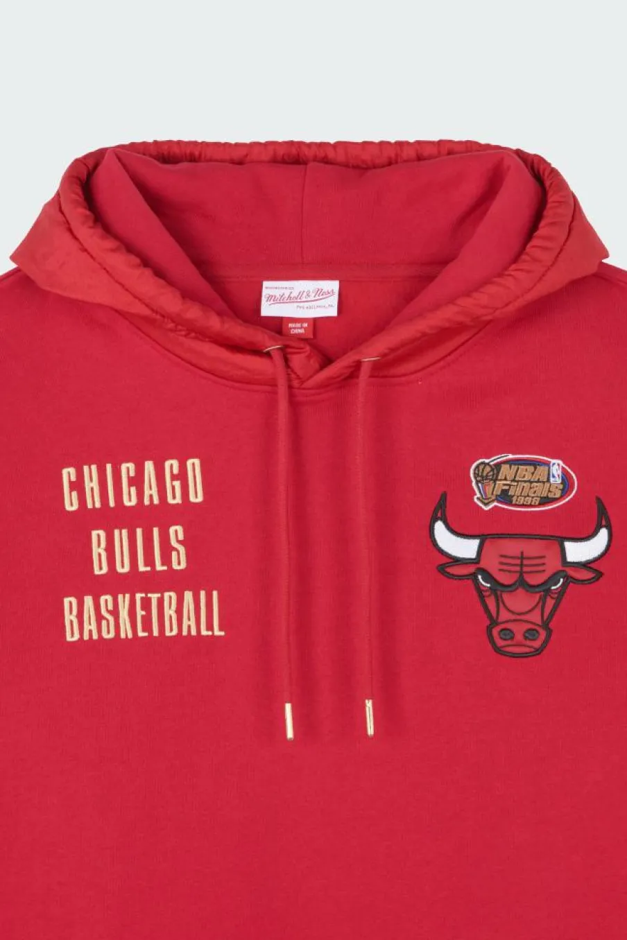 TEAM OG 2.0 FLEECE VINTAGE LOGO - Hoodie | Rouge*MITCHELL & NESS