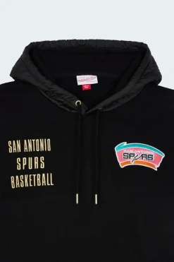 TEAM OG 2.0 FLEECE VINTAGE LOGO - Hoodie | Noir*MITCHELL & NESS Sale