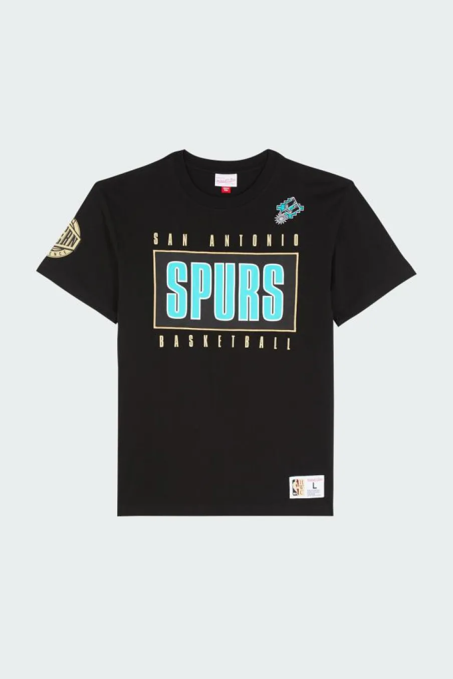 TEAM OG 2.0 PREMIUM VINTAGE LOGO - T-shirt | Noir*MITCHELL & NESS Sale