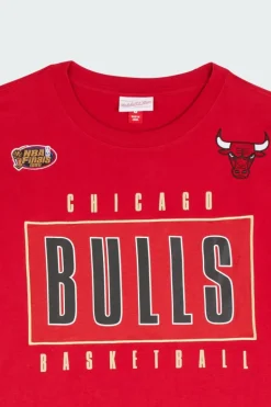 TEAM OG 2.0 PREMIUM VINTAGE LOGO - T-shirt | Rouge*MITCHELL & NESS Sale