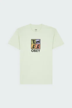 TEES 165263559 REPETITION CUB C - T-shirt | Vert*OBEY Sale